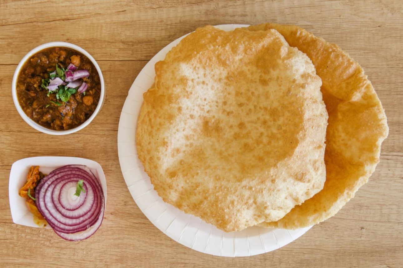 Chole Bhature, Delhi street food at Dilli-6 San Ramon
